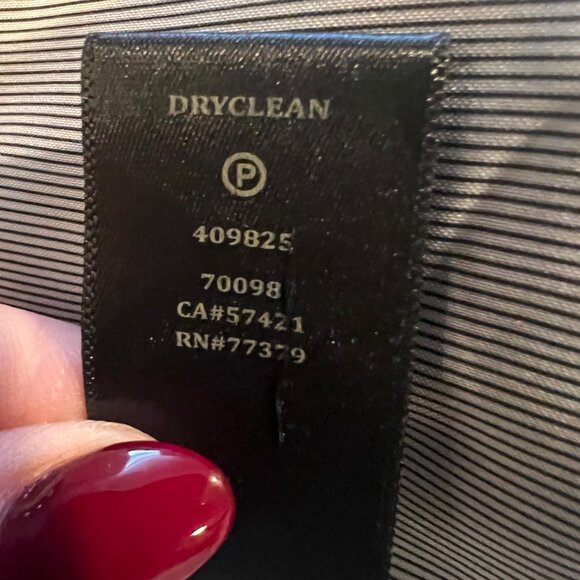 Ann Taylor Black Suiting Blazer, Single Button / Longer Fit - Picture 2 of 8